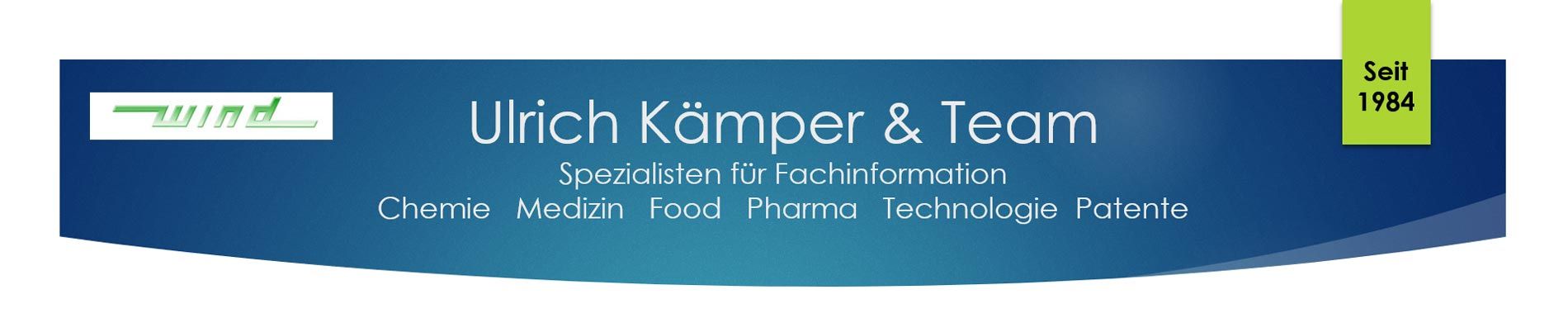 Ulrich Kämper & Team, Spezialisten für Fachinformationen